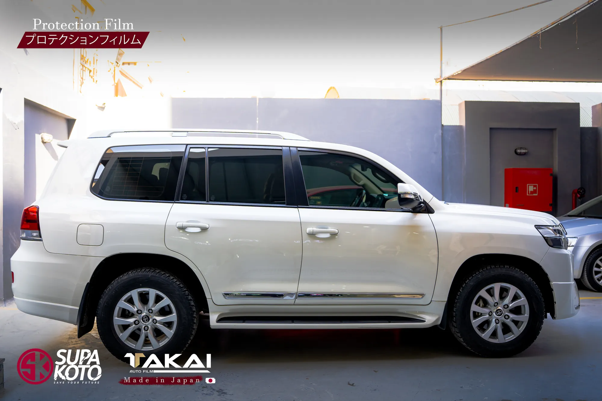Vehicle paint protection using advanced PPF technology 108