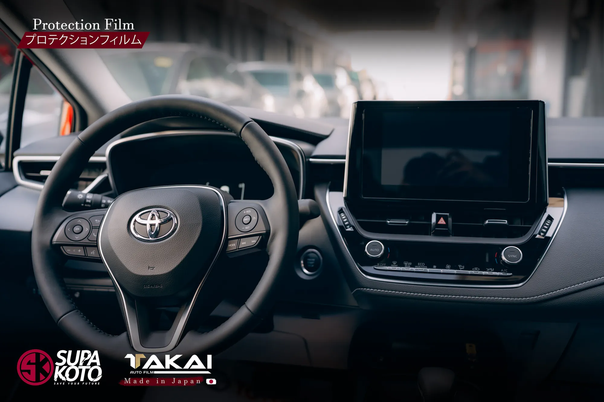 تركيب احترافي لفيلم حماية الطلاء على سيارة رياضية 132